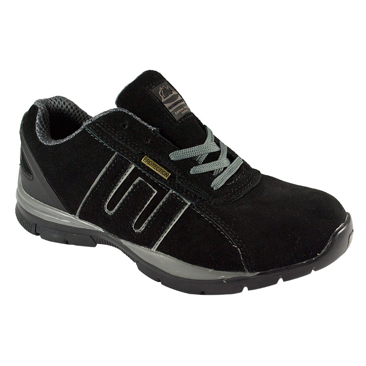 Groundwork Womens GR86 Suede Safety Trainers