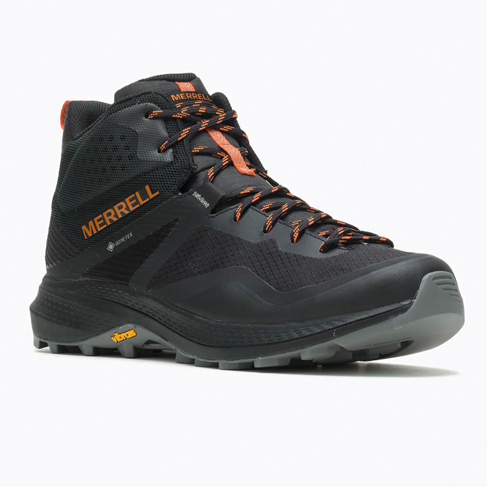 Merrell Mens MQM 3 Mid GORE-TEX Hiking Boots (Black / Exuberance)