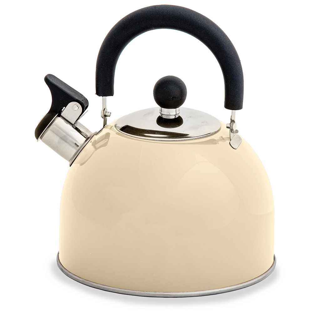 Quest Hamilton Stainless Steel Whistling Kettle - 2L