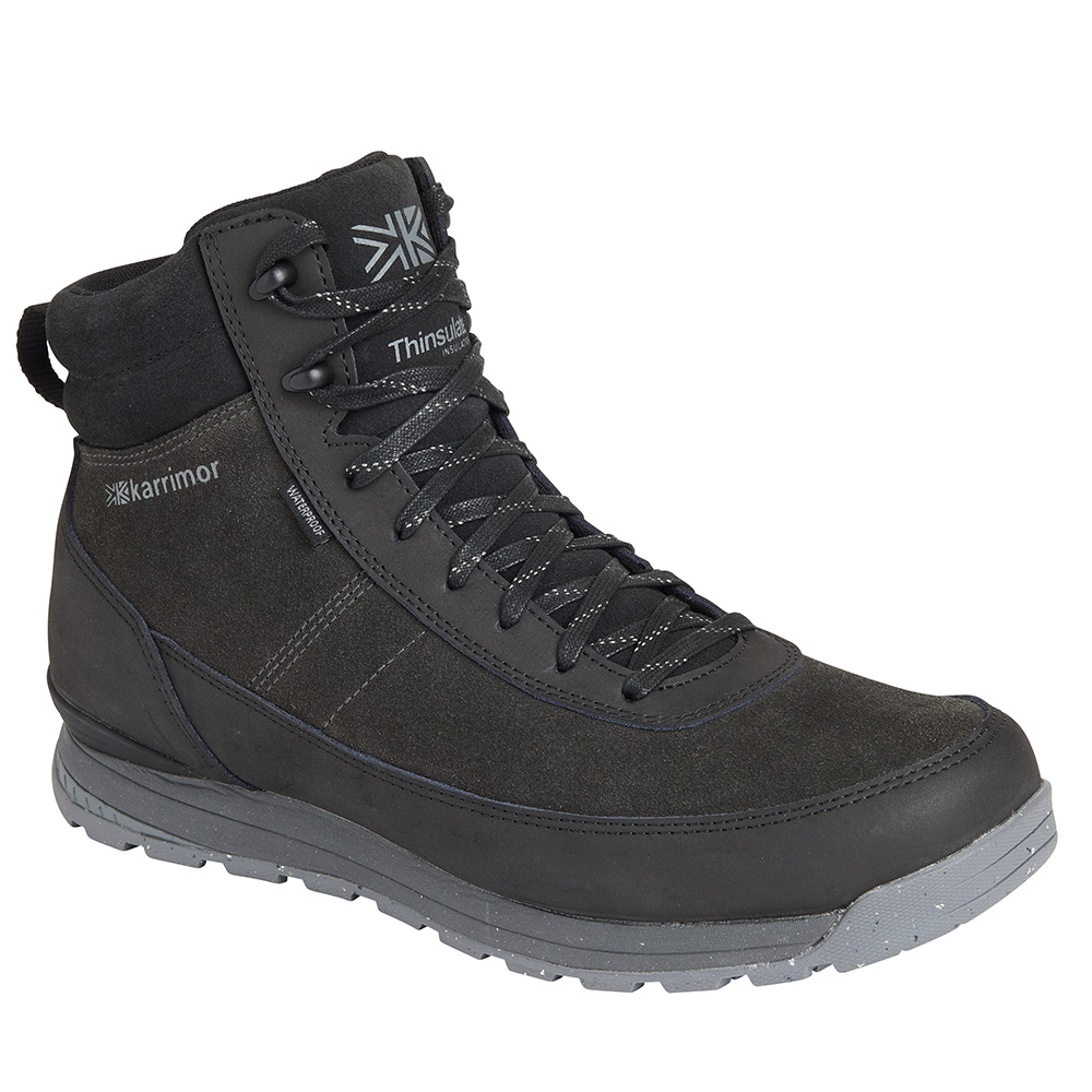 Karrimor Mens Retro 2 Waterproof Hiking Boots (Black)