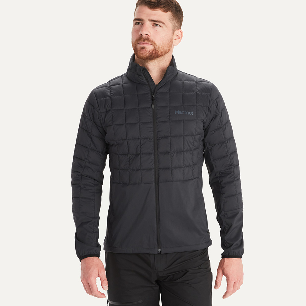 Marmot Mens Echo Featherless Hybrid Insulated Jacket (Black)