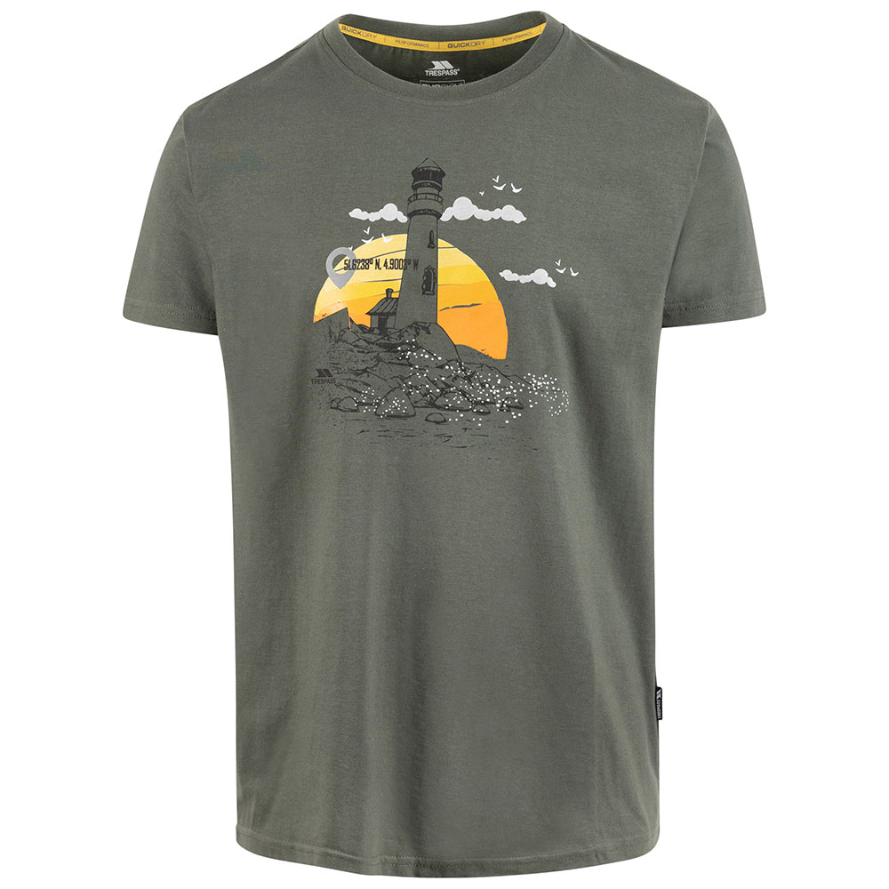 Trespass Mens Seacliff T-Shirt (Ivy)