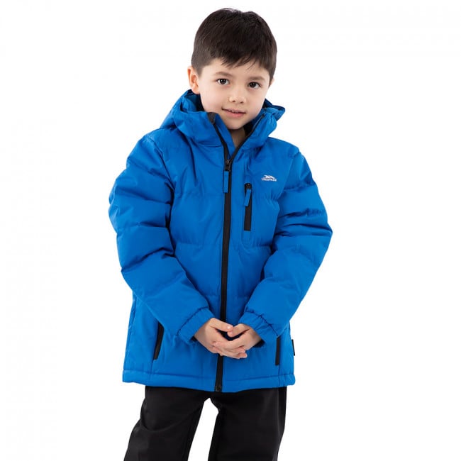 Trespass Kids Tuff Insulated Jacket (Blue) | Winfields Outdoors