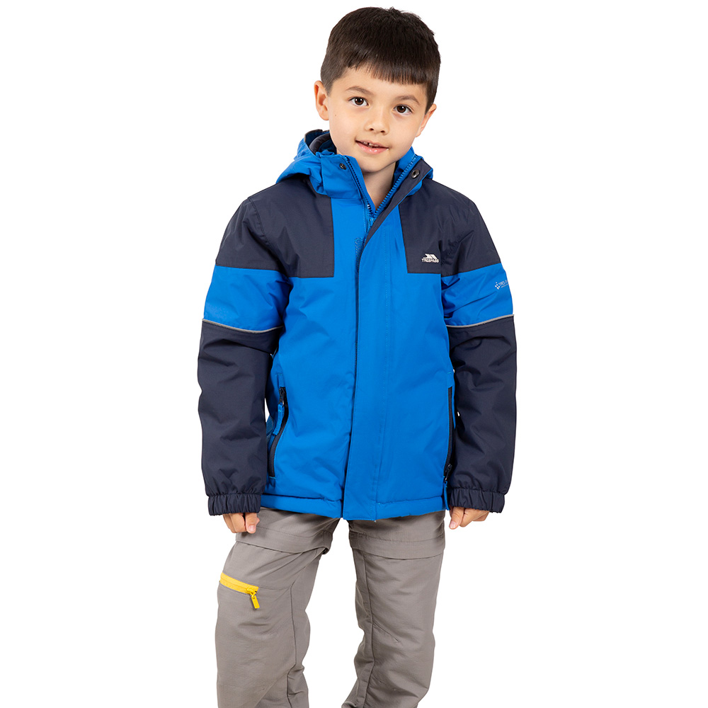 Trespass Kids Unlock Waterproof Insulated Jacket (Blue)