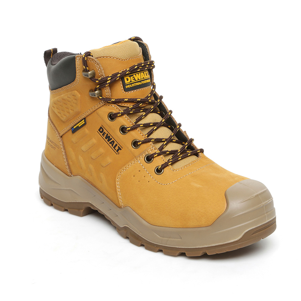 DeWalt Mentor Wide Fit Waterproof Safety Boots (Honey)