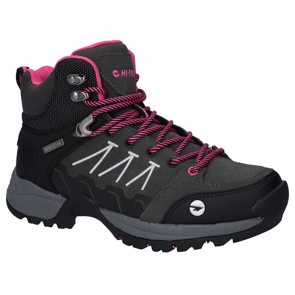 Hi-Tec Womens Orion Mid Waterproof Walking Boots (Grey)