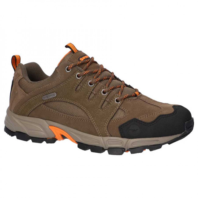 Hi-Tec Mens Auckland Lite Waterproof Walking Shoes (Brown) | Winfields ...