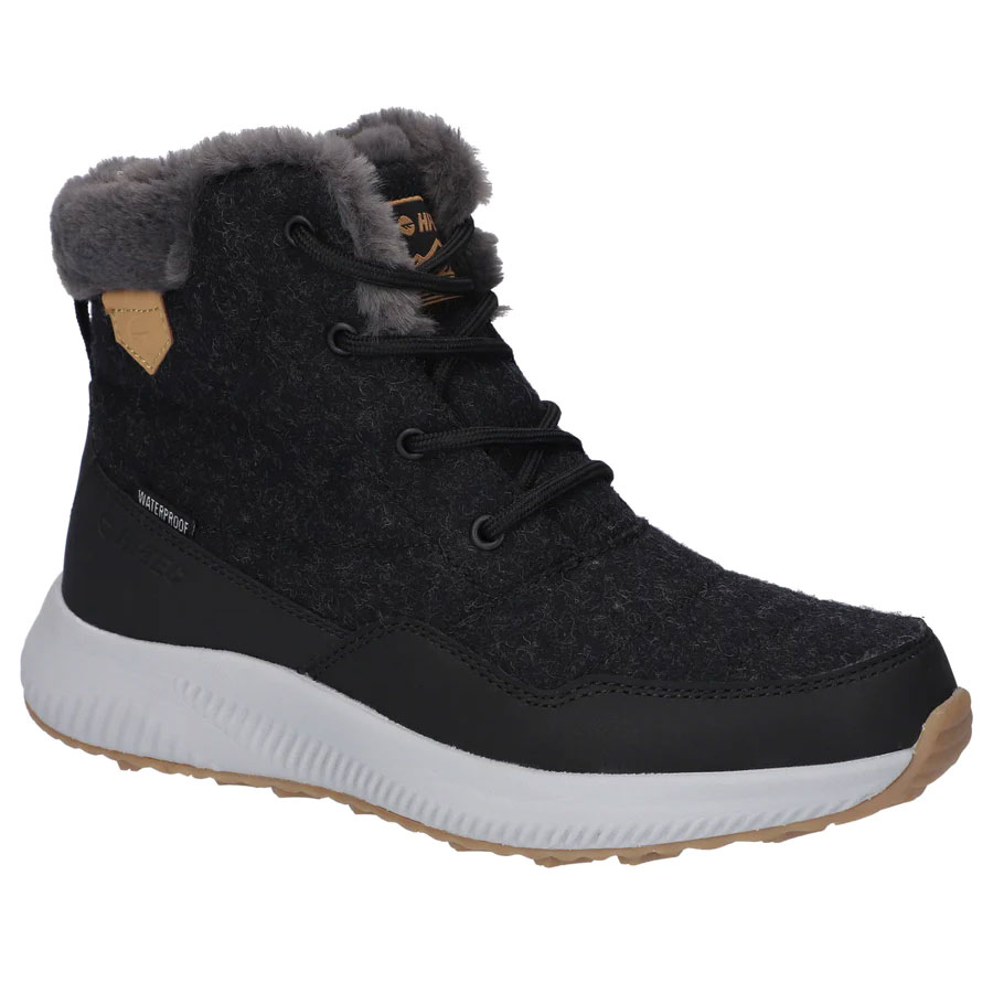 Hi-Tec Womens Frosty Felt 200 Waterproof Walking Boots (Black)