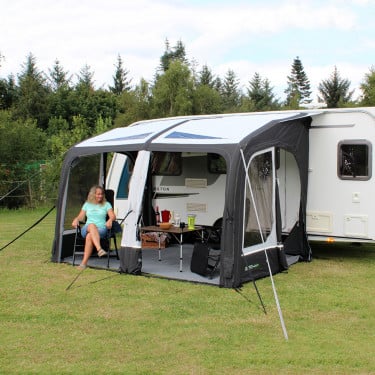 Outdoor Revolution Eclipse Pro 330 Air Caravan Awning - Lifestyle Main