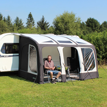 Outdoor Revolution Eclipse Pro 380 Air Caravan Awning - Lifestyle