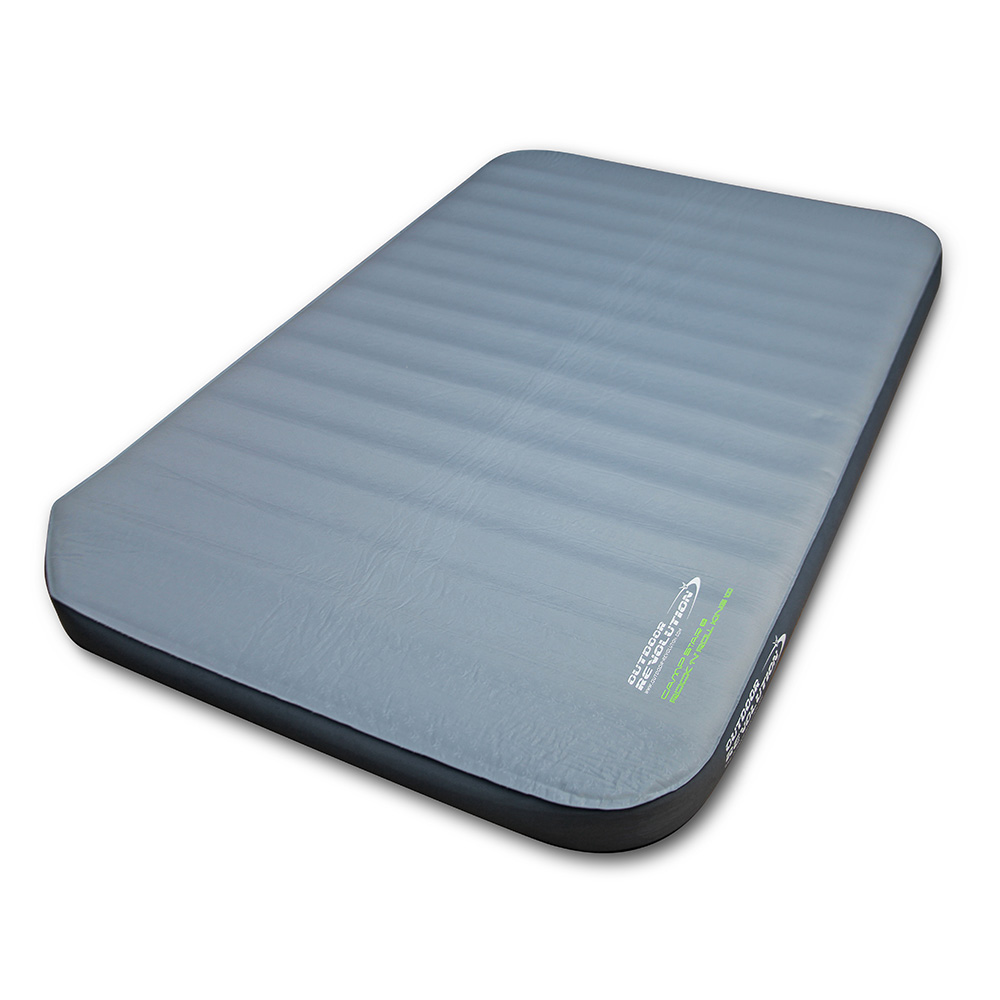Outdoor Revolution Camp Star Rock 'N' Roll King 100mm Self Inflating Mat (VW Camper) (Monument / Dark Slate)