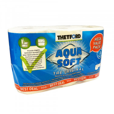Thetford Aqua Soft Toilet Tissue - 6 pack