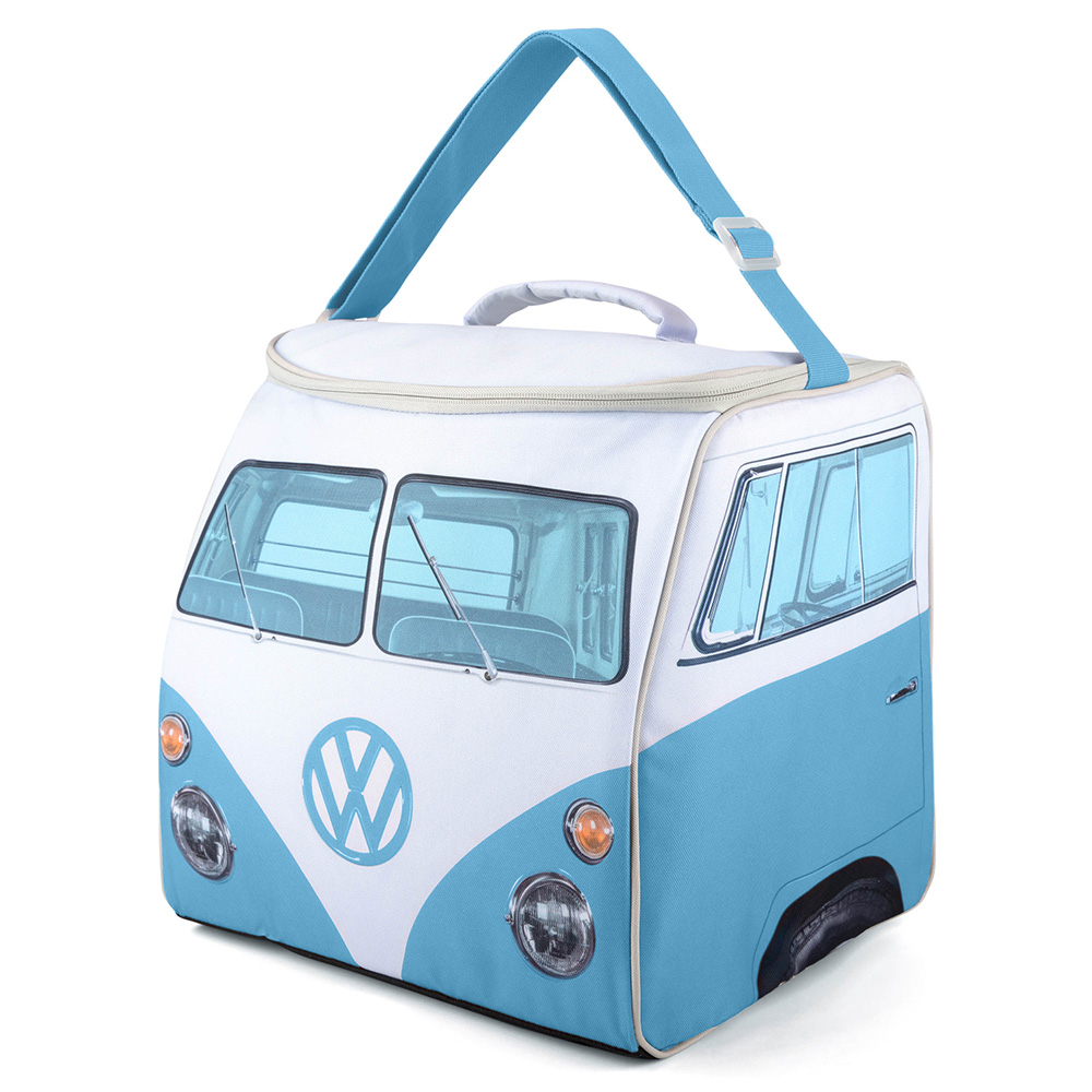 VW Camper Van Large 30 Litre Cooler Bag (Blue)