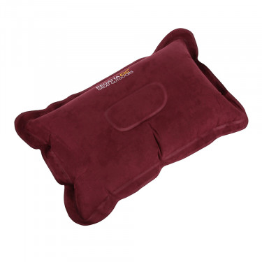 Regatta Inflatable Soft Touch Pillow (Burgundy)