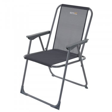 Regatta Retexo lightweight Folding Chair - Ebony Grey