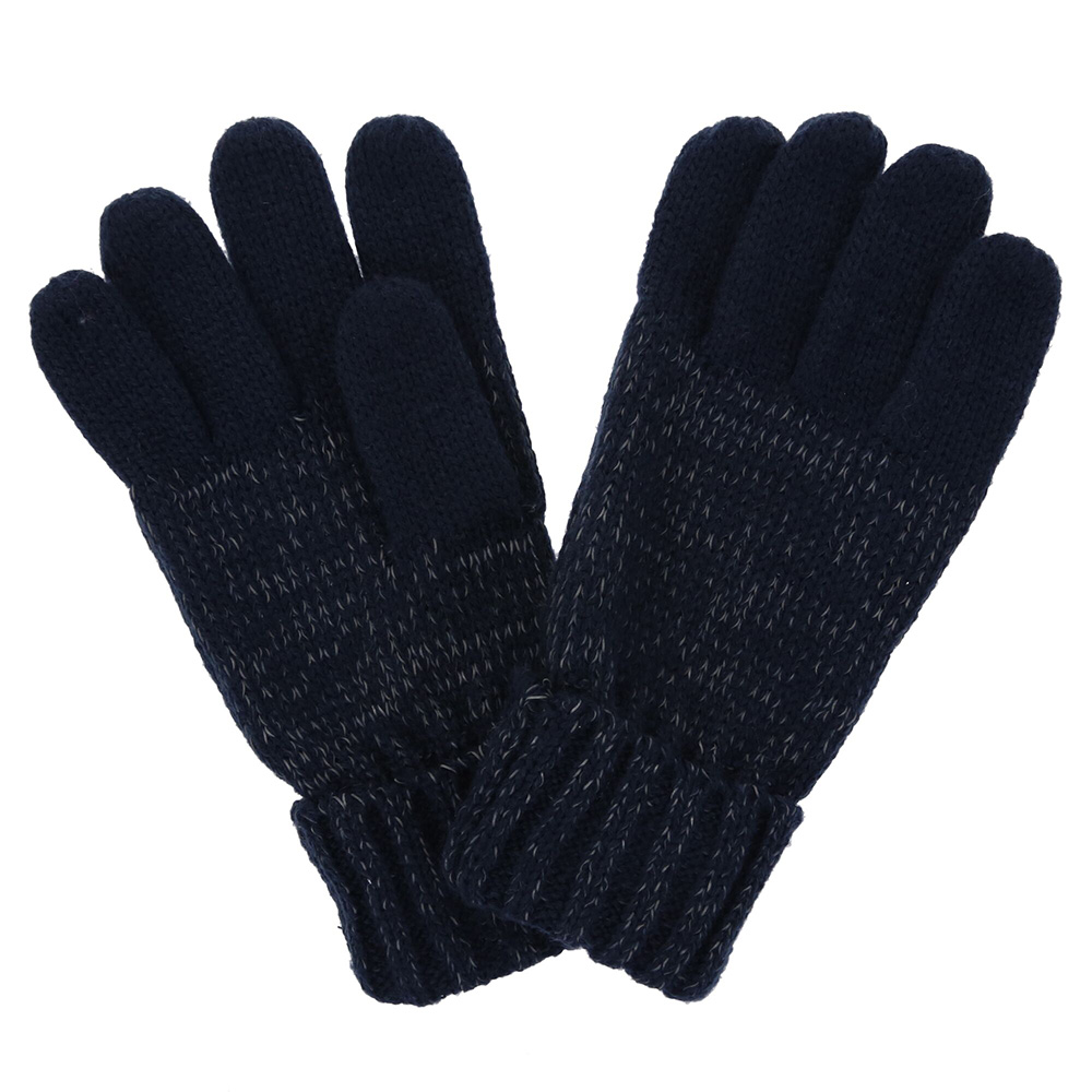 Regatta Kids Luminosity Knitted Gloves (Navy)