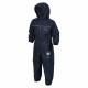 Regatta Kids Puddle IV Waterproof All In One Suit (Navy)