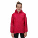 Regatta Kids Lever II Waterproof Jacket (Pink Fusion)