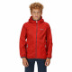Regatta Kids Lever II Waterproof Jacket (Fiery Red)