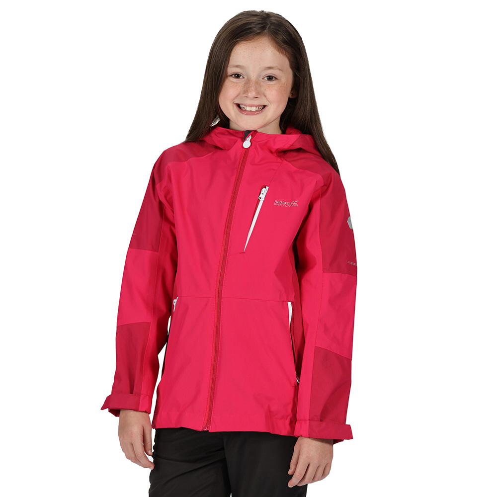 Regatta Kids Calderdale II Waterproof Jacket (Duchess Cherry Pink)