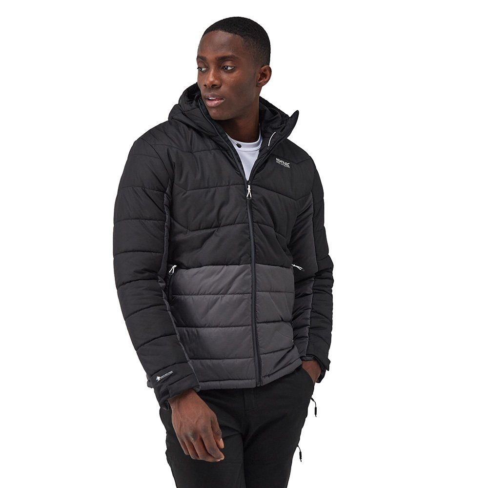 Regatta Mens Nevado VI Insulated Jacket (Black / Dark Grey) product