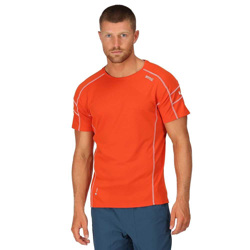 Regatta Mens Virda III T-Shirt (Rusty Orange)