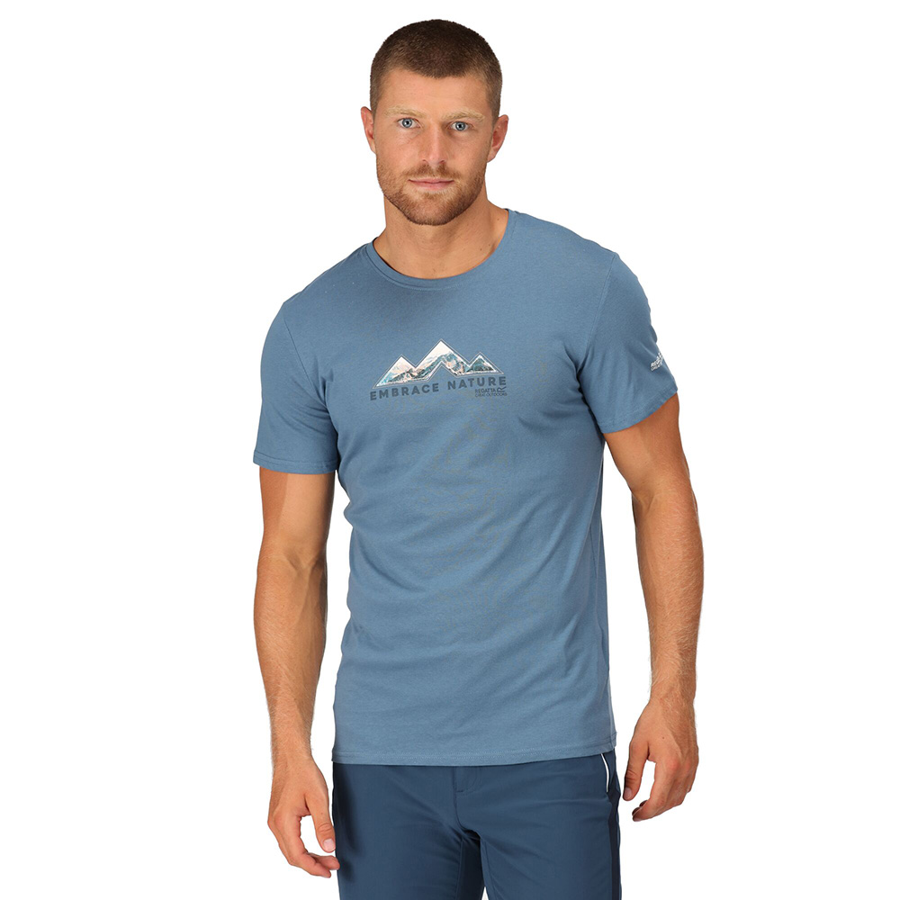 Regatta Mens Breezed III T-Shirt (Stellar Marl)