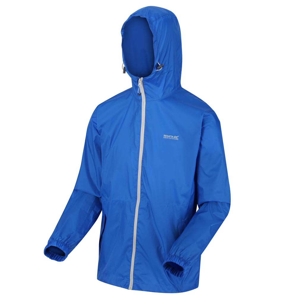 Regatta Mens Pack-It III Waterproof Packaway Jacket (Oxford Blue)