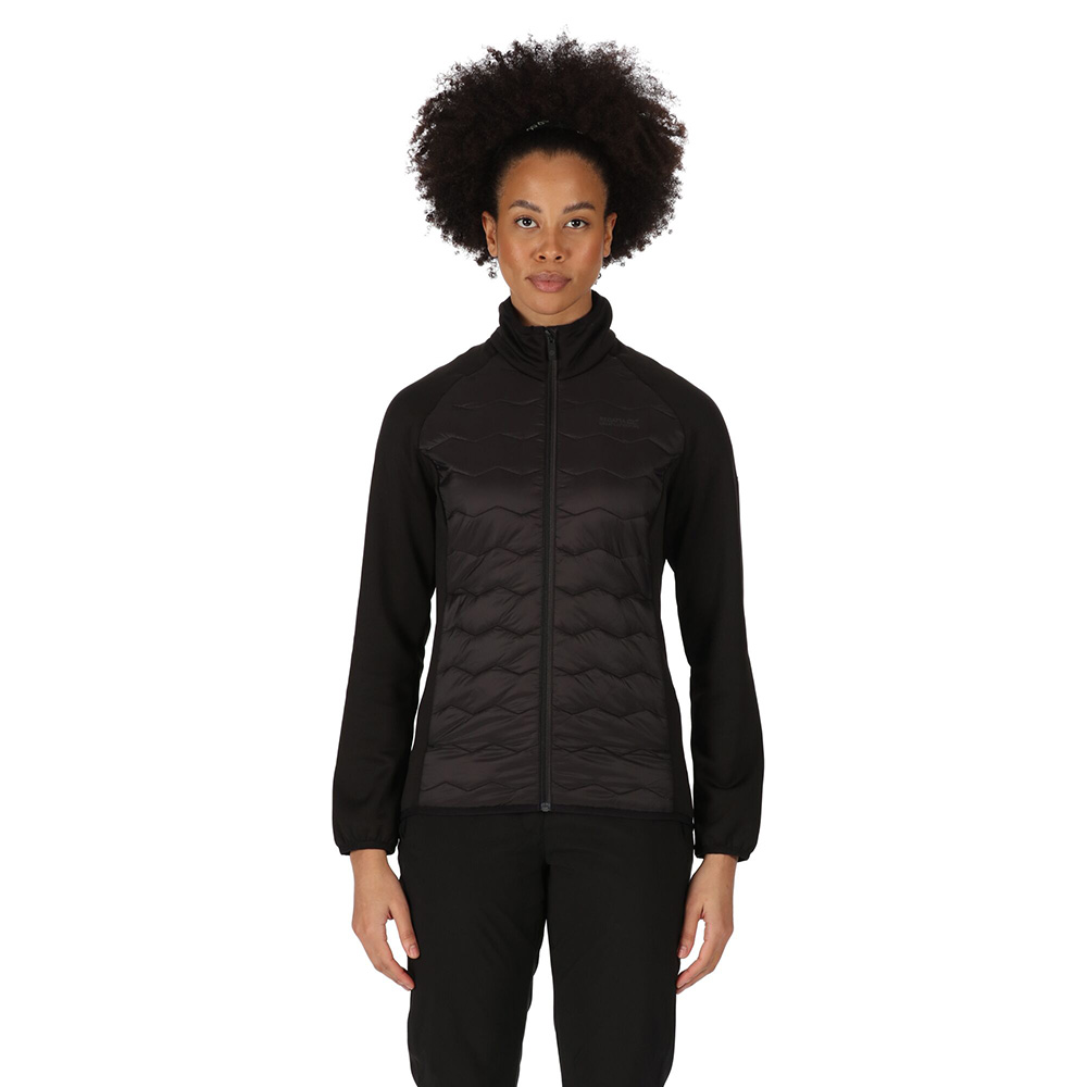Regatta Womens Clumber III Hybrid Insulated Jacket (Black)