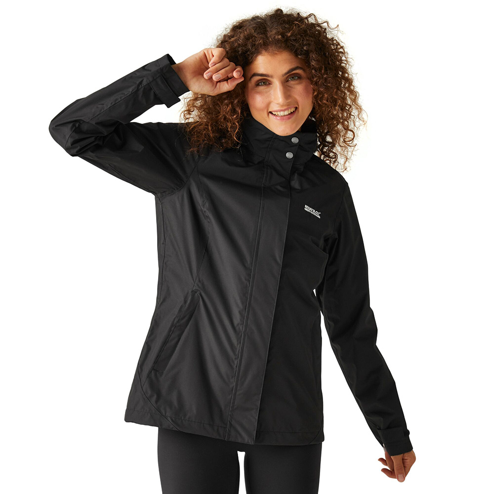 Regatta Womens Daysha Waterproof Jacket (Black)
