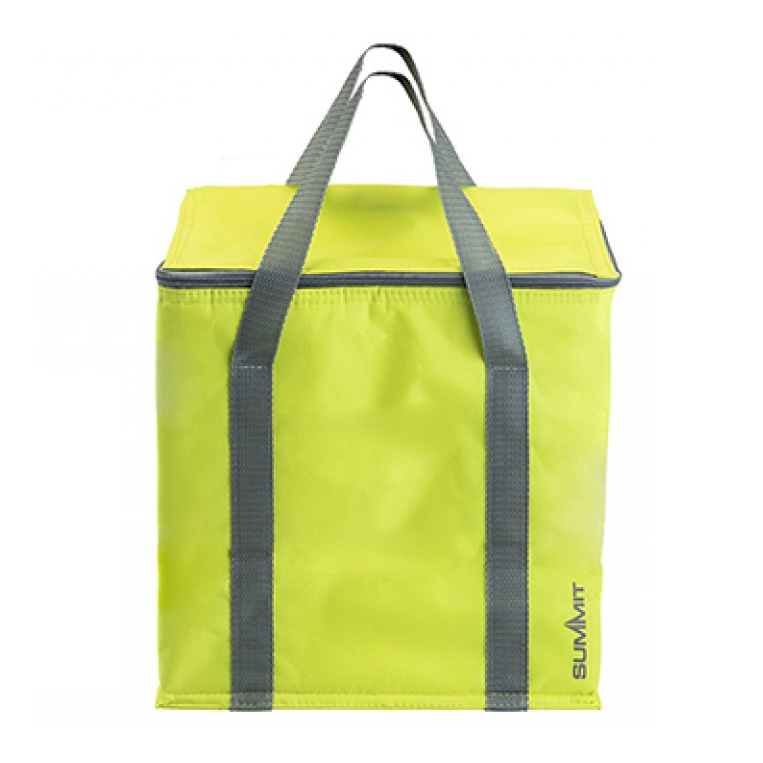 Summit 12.5L Cool Bag With Carry Handle (Lime Green / Grey)