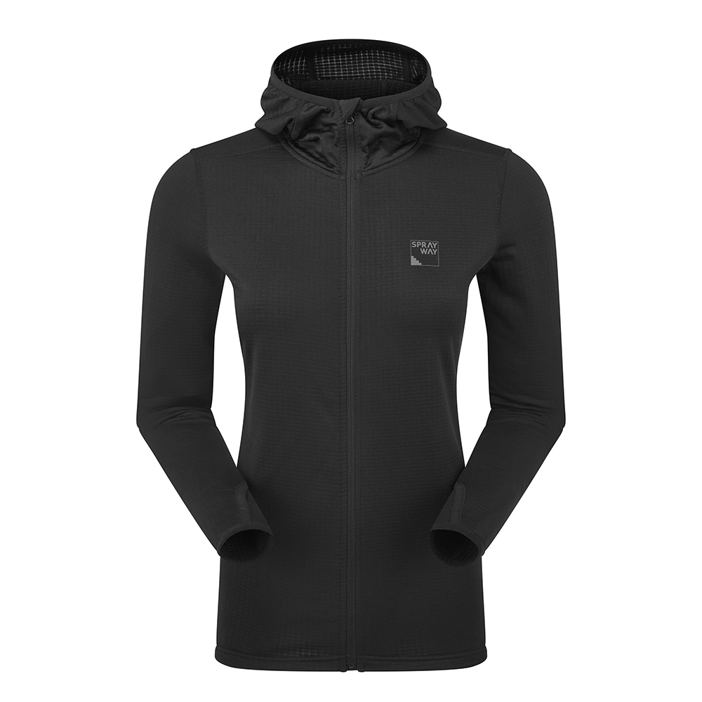 Sprayway Womens Effra Hoodie (Black)