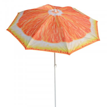 Quest Fruit Design Parasol and Beach Umbrella-Orange