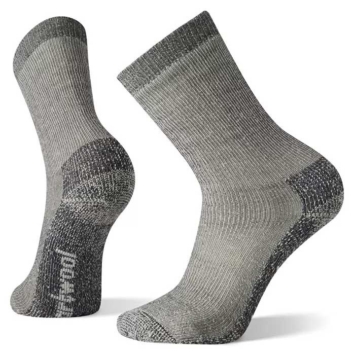 Smartwool Mens Hike Classic Edition Extra Cushion Crew Socks (Medium Grey)