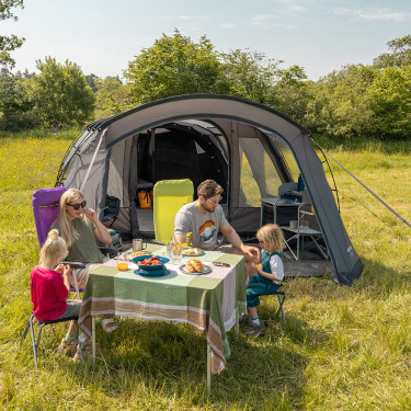Vango Keswick II 600 Family Tent - Lifestyle shot 6