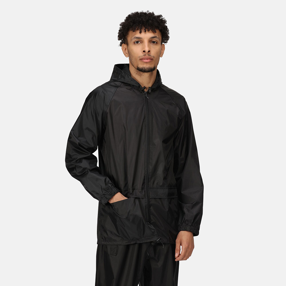 Regatta Professional Mens Pro Stormbreak Waterproof Jacket (Black)