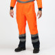 Regatta Professional Mens Hi-Vis Pro Waterproof Reflective Work Overtrousers (Hi Vis Orange)