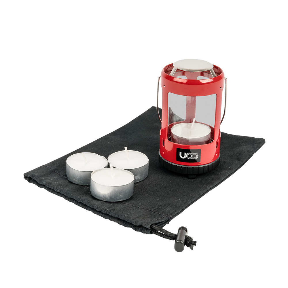 UCO Mini Candle Lantern Kit (Red)