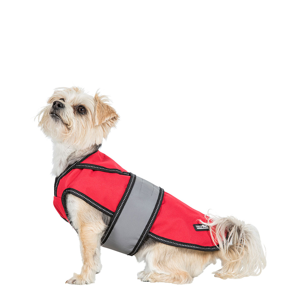 Trespaws Duke X 2 in 1 Waterproof Dog Coat (Red)