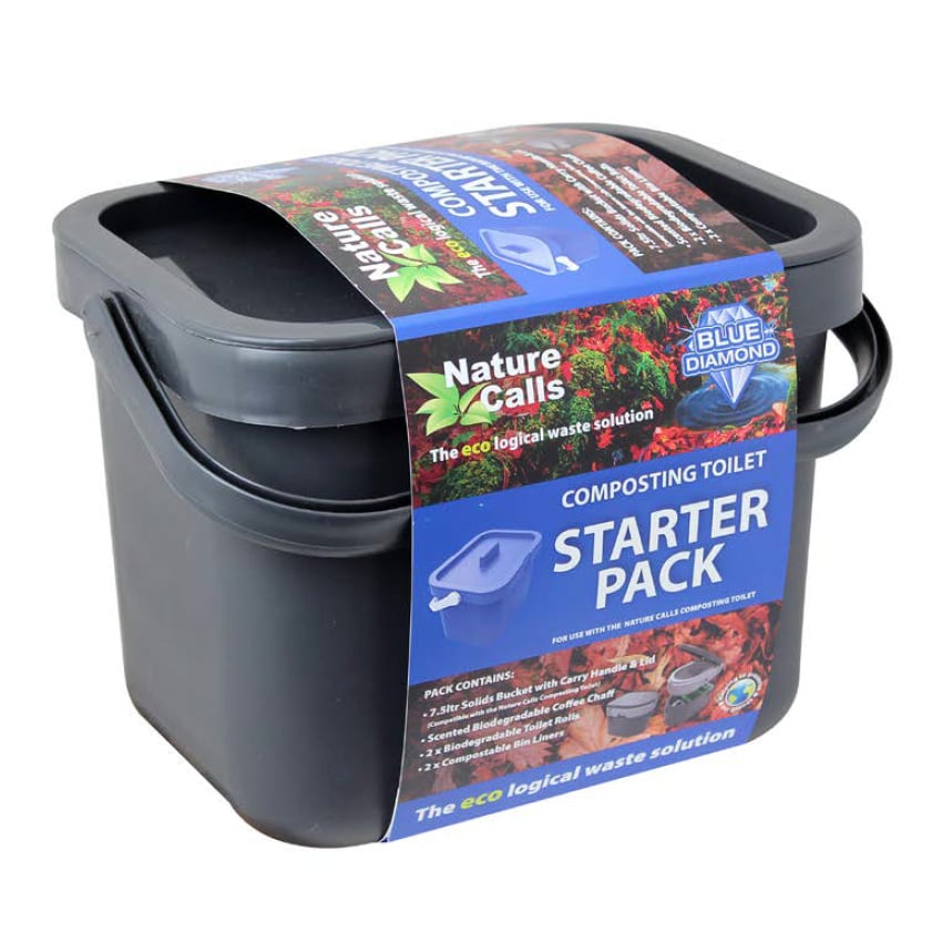 Blue Diamond Eco Composting Toilet Starter Pack