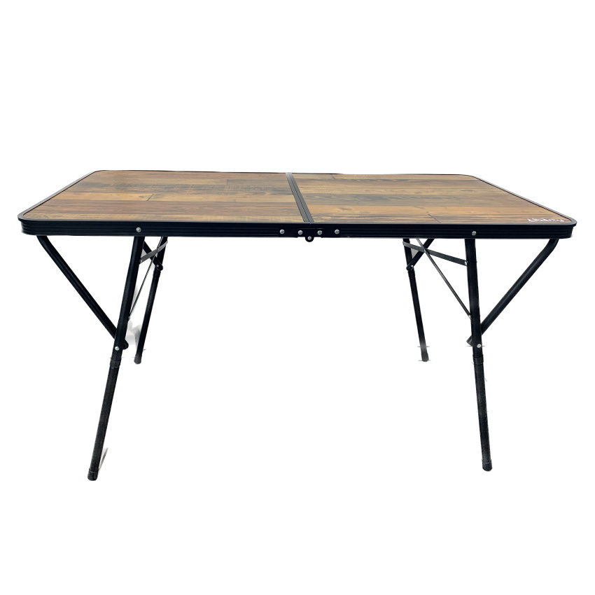 Liberty Leisure Large Wood Effect Folding Table (120 x 60cm)