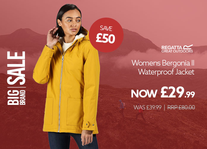 Shop Regatta Womens Bergonia II Waterproof Insulated Jacket