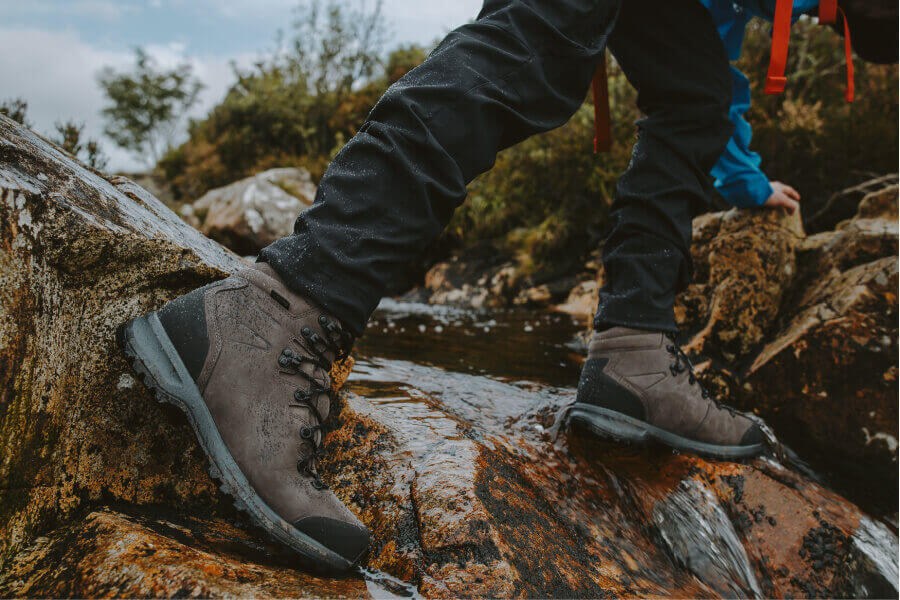 Are walking boots waterproof?
