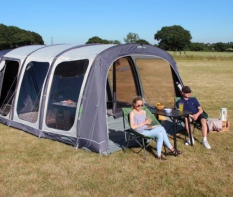 Outdoor Revolution Tents with darkened bedrooms
When it comes to Outdoor Revolution’s tents, they use what they call ‘twilight fabric’ to help cut out exterior light when you want to sleep a little longer.
We stock the Outdoor Revolution Airedale 6.0S Air Tent, which also features the brand’s Vortex ventilation system which maintains comfy temperatures, plus extra deep bedrooms to cater for airbeds. Sleeping up to six people, we think it’s great for a family of four camping trip.
Find out more about Outdoor Revolution Tents
