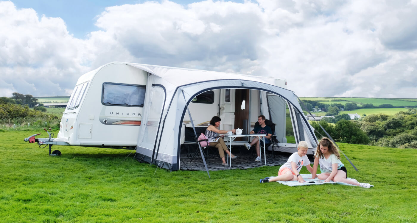 A caravan awning is essential for many caravan and motorhome enthusiasts. Offering extra space, shelter, and shade – their value is never-ending!
