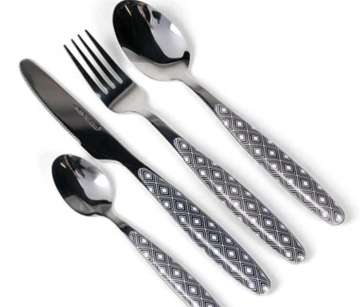 Camping cutlery
When you think about what you need from camping cutlery, think durable. That’s the main feature you should be looking for, as there’s no point in purchasing easily breakable camping utensils that you’ll have to replace after every trip. 
The last thing you’ll want is all your cutlery floating around in your backpack, so consider looking at purchasing a pack that will have everything you need that comes in a compartment in a set for storage purposes. 
