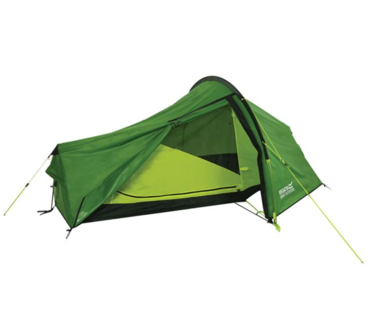 Regatta Montegra 2 Man Tent
Perfectly built for festival adventures, the Montegra 2 Man tunnel tent from Regatta is jam-packed with useful features. This tent option is also particularly great at providing protection during changeable conditions, thanks to being highly durable and sturdy once set up.
This lightweight tent option will comfortably fit up to 2 people, and it even offers a small front porch area – perfect for relaxing and unwinding after hitting the dancefloor.
 
 
