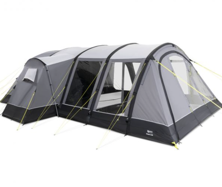 Kampa Bergen 6 Air Tent
The Kampa Bergen 6 Air Tent is a superb option to invest in if you’re planning plenty of summer camping trips – and it’s exclusive to Winfields Outdoors.
This Kampa tent is one of our best-sellers here at Winfields Outdoors, thanks to the impressive amount of internal space this option provides to campers. So, if you’re looking for a modern and stylish family camping tent that’s also bursting with the latest tent technology – it’s certainly worth checking out what the Kampa Bergen 6 Air Tent can offer you.
Click here to take a closer look at the Kampa Bergen 6 Air Tent.

