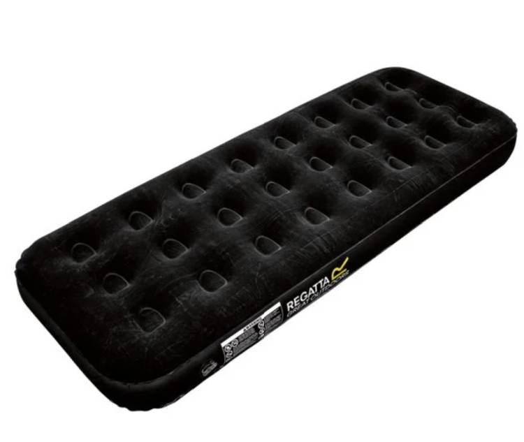 Regatta Flock Finish Single Airbed
If you’ve been looking for a reliable and comfortable option, look no further than the Regatta Flock Finish Single Airbed.
New to Winfields Outdoors, this superb single airbed by Regatta boasts a top-quality PVC construction, providing you with a durable, supportive and puncture-resistant sleeping arrangement.
What’s more, this ultra-comfortable Regatta airbed also features a soft flock finish for a nice added touch of comfort. Simply perfect for camping!
 
 
