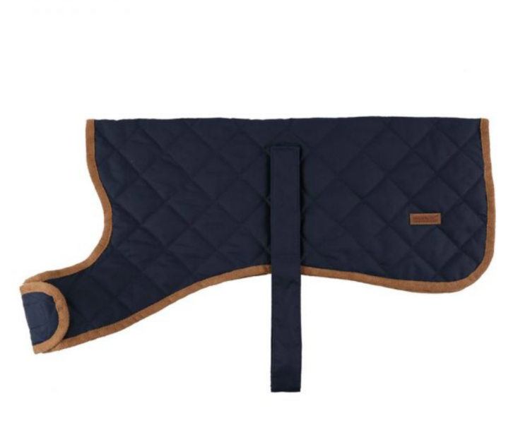 Regatta Odie Quilted Insulated Dog Coat
To conclude our top picks for comfort, we have the superb Odie Quilted Insulated Dog Coat by Regatta. Perfect for stylish doggos! 
If you’re looking for a coat for your dog that has it all, this is it. The material features Thermo-Guard insulation technology, ensuring that your dog stays warm, even on the coldest of days. 
Additionally, the coat also features a DWR (Durable Water Repellent) finish, perfect for keeping your dog dry when the forecast is less than ideal. 
